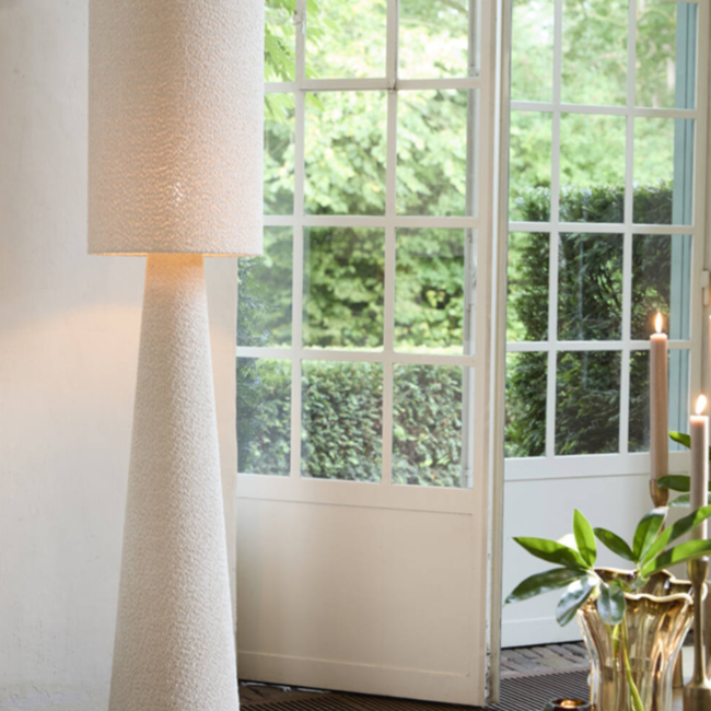 Vloerlamp Micky Linnen
