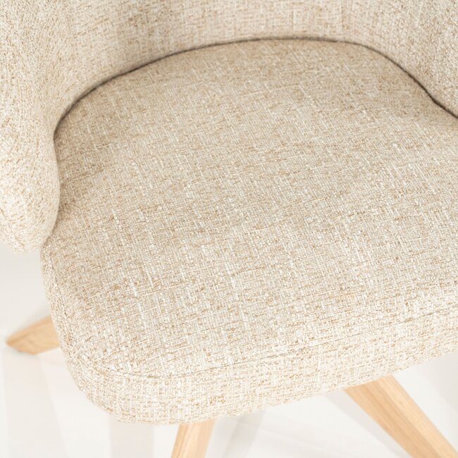 Eetkamerstoel Connor naturel