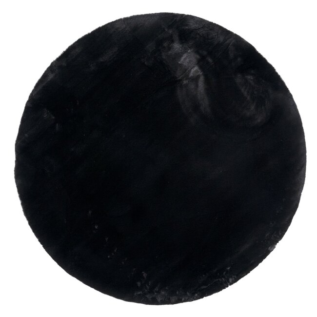 By-Boo Carpet Zena round - black