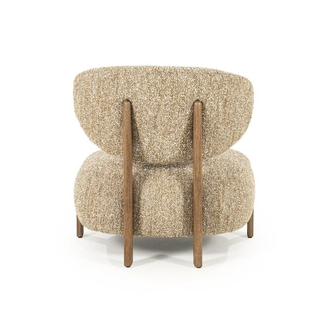 Fauteuil Reza - bruin