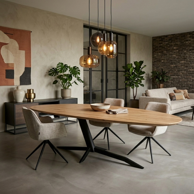 Eettafel Leaf - Bonsai