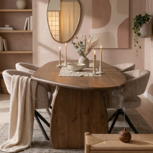 Eettafel Bean - Arc oval