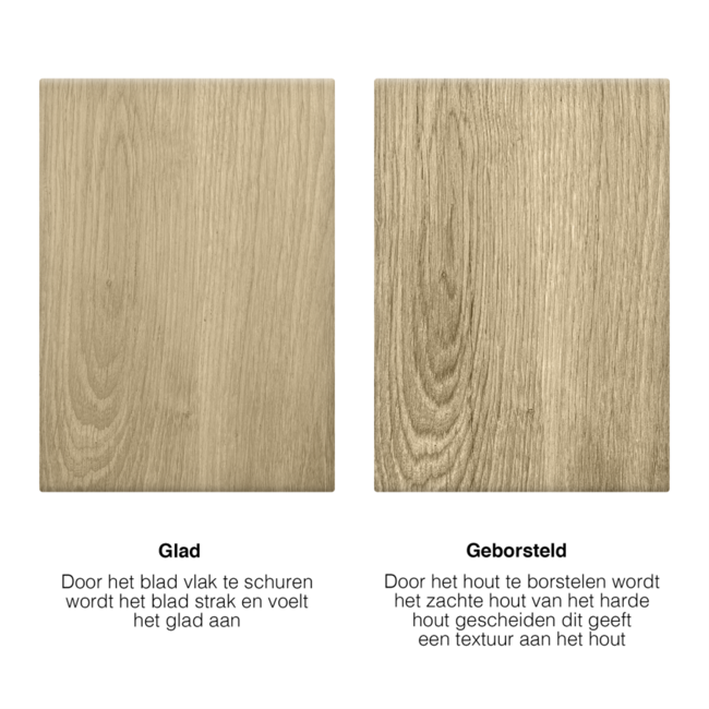 Gevlamd eiken - Leaf XY schuin
