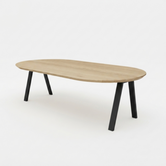 Eettafel Rond ovaal - Huis frame