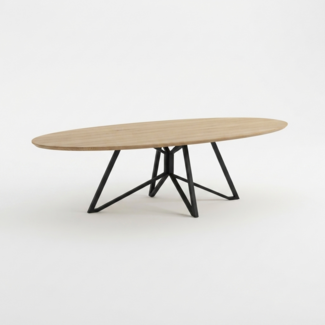 Eettafel Stone - Angelwings Middenpoot