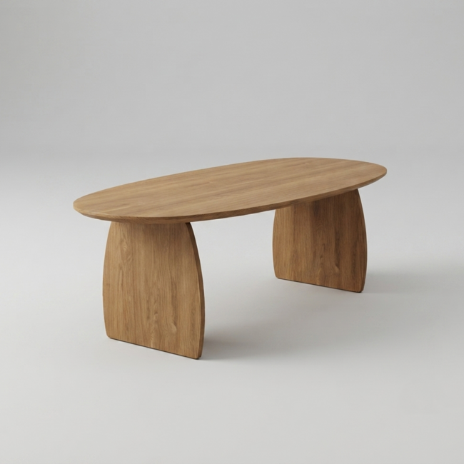 Eettafel Leaf - Arc oval