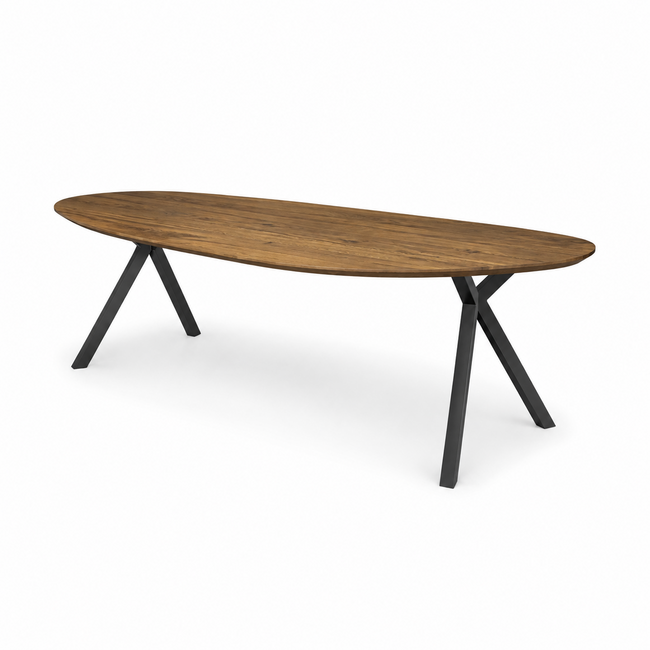 Gevlamd eiken - Leaf XY schuin