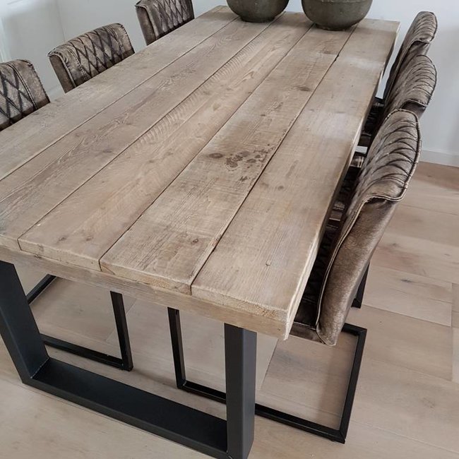 Eettafel U-frame