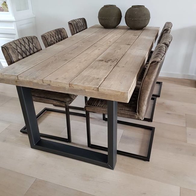 Eettafel U-frame
