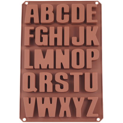 Buchstaben ABC XXL - Silikonform Seifenform Duftsteinform Backform - Copy