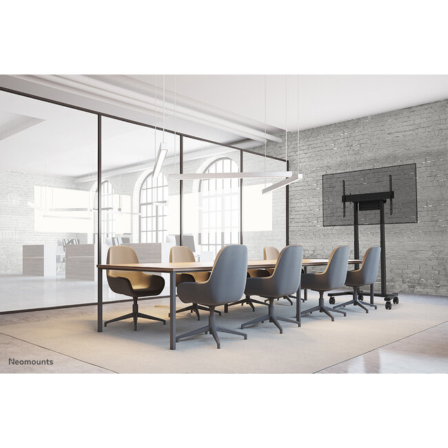 Neomounts  FL55-875BL1 Elektrisch in hoogte verstelbare TV Vloerstandaard