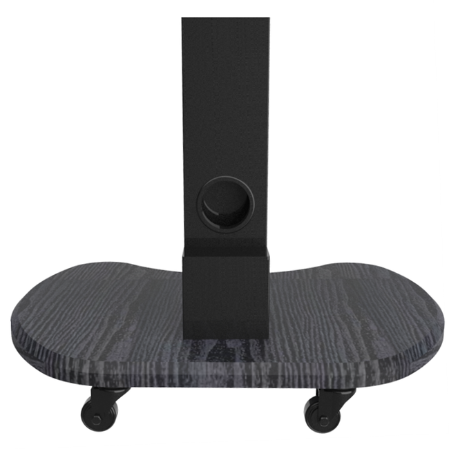 XTRARM Cosmo TV Vloerstandaard  Zwart Verrijdbaar