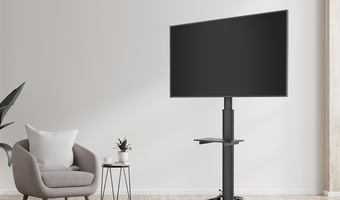 Innenraum TV-Ständer für 32-65, max. 35 kg, schwenkbar, Schwarz TS12 – DE Innenraum TV-Ständer für 32-65, max. 35 kg, schwenkbar, Schwarz TS12 – DE
