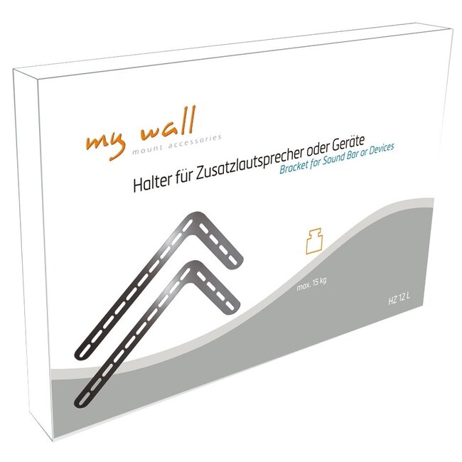 MyWall Universele Soundbar Steun Zwart