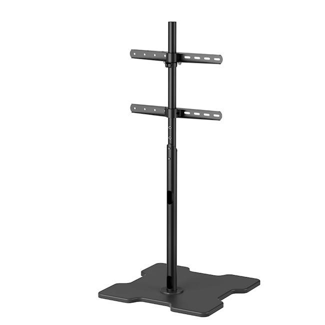 XTRARM Arius TV Standaard Zwart met X Voet
