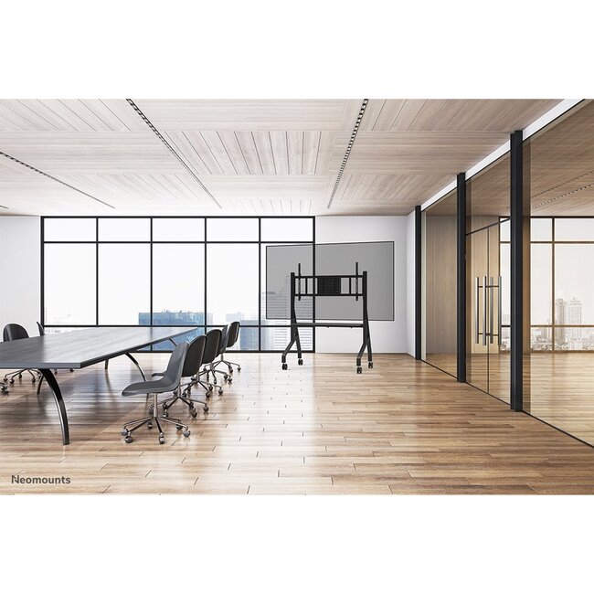 Neomounts FL50-575BL1 TV Vloerstandaard Verrijdbaar