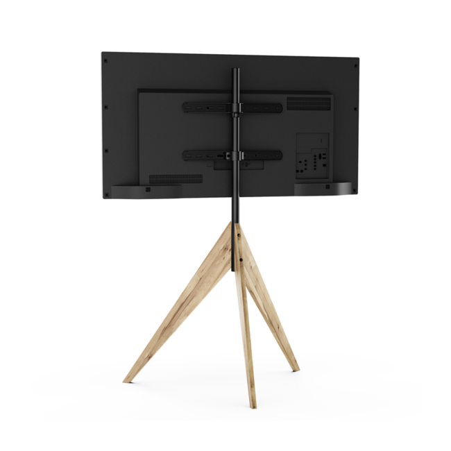 XTRARM Argo Tripod TV Standaard Vergrijsd Eiken