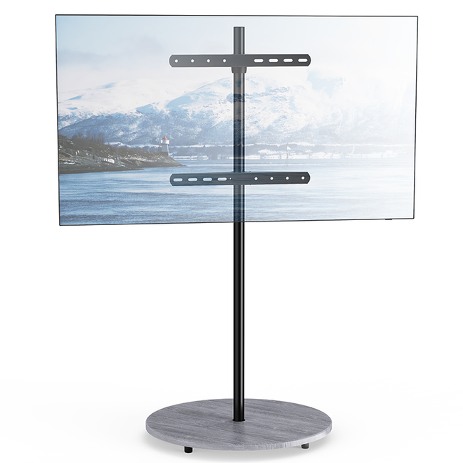 XTRARM Arius TV Standaard Grijs Houtprint