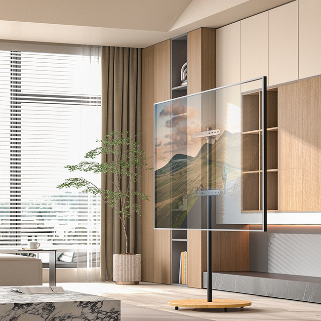 XTRARM Arius TV Standaard Beuken Houtprint