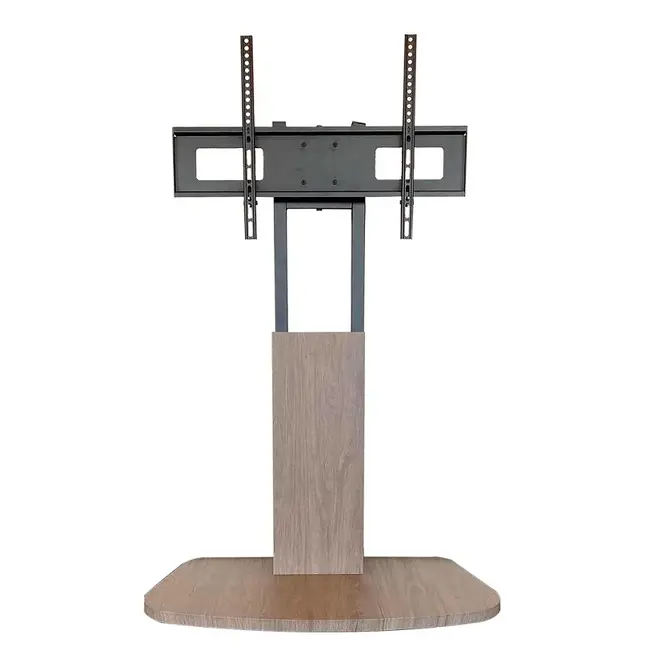 XTRARM Ferro TV standaard zwart grijs houtprint