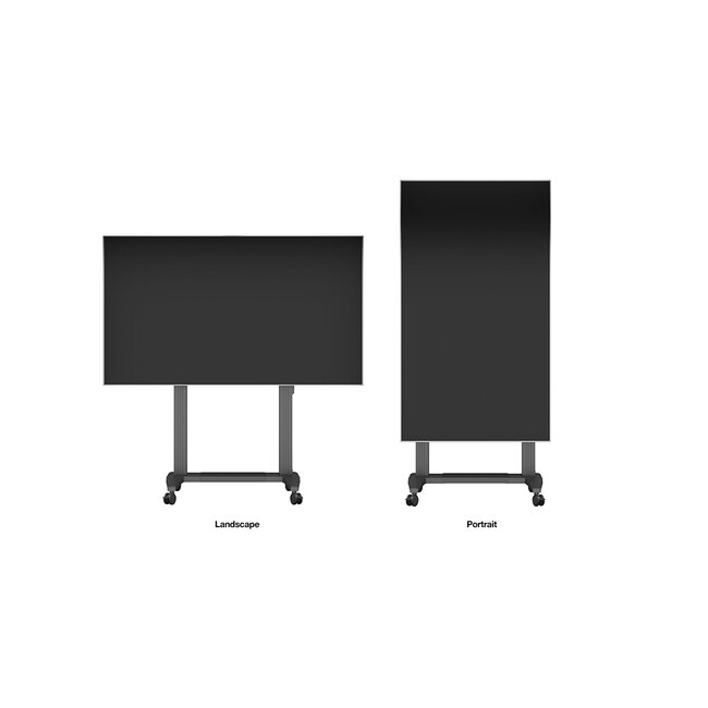 Multibrackets M Motorized Public Floorstand Dual Pillar 180 HD