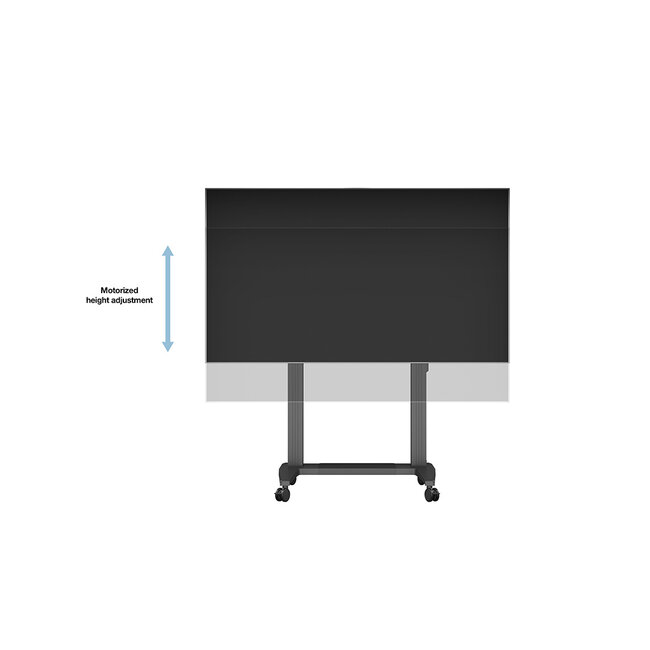 Multibrackets M Motorized Public Floorstand Dual Pillar 180 HD