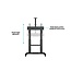 Multibrackets M Public Floorstand Dual Pillar 180 HD
