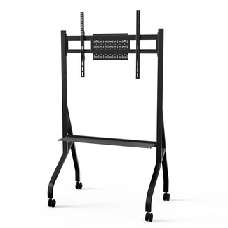 XTRARM Aura XTR-FS5150 – Verrijdbare TV Vloerstandaard 42"-110" Zwart-Snelle Installatie