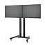 Vogel's SET TD/D 1565 Black 158 cm Verrijdbare TV Standaard