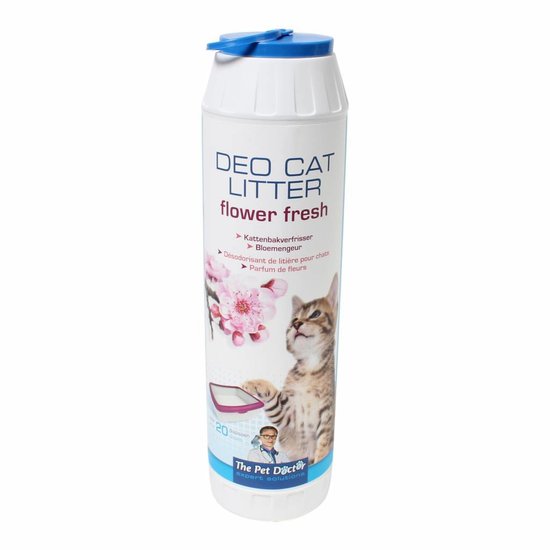 BSI Deo cat litter flower fresh 750 gram