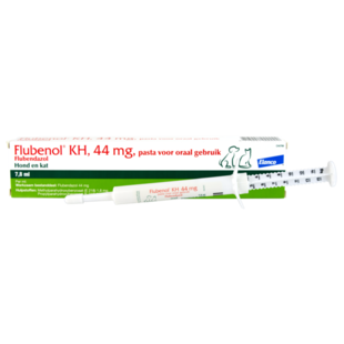 Flubenol KH pasta voor hond en kat 7.8 ml