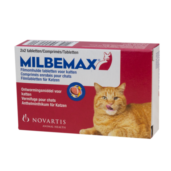 De slaapkamer schoonmaken draad zoeken Milbemax ontwormingstabletten kat 2 kg of zwaarder (4 stuks) |  Ecodiervoeding.nl