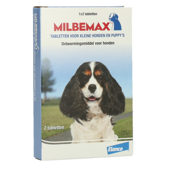 Milbemax Tabletten Kleine hond & Puppy (< 5 kg)