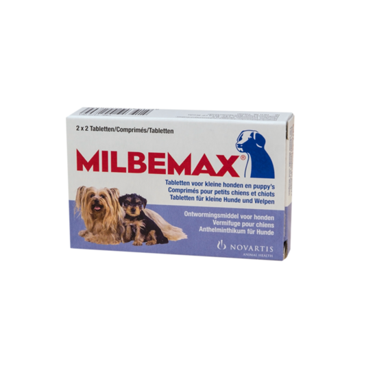 Milbemax Tabletten Kleine hond & Puppy (< 5 kg)
