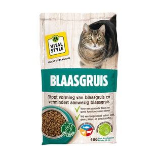 Blaasgruis kattenbrokken 4 kg