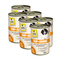 Junior hondenvoeding blik 6x400 gram