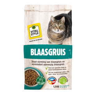 Blaasgruis kattenbrokken 1,5 kg