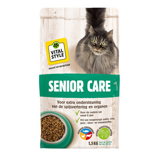 Senior kattenbrokken 1,5 kg