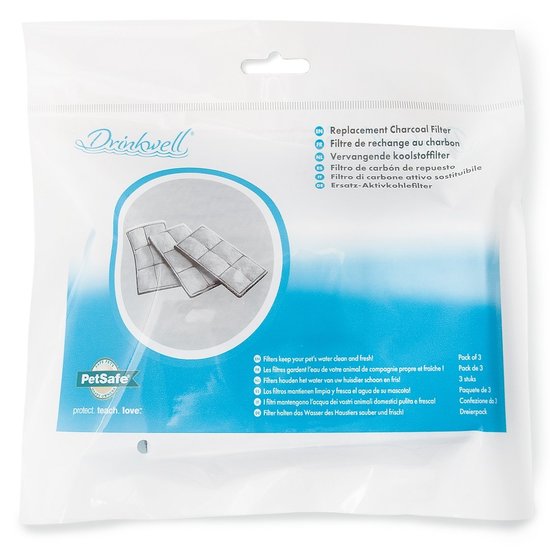 PetSafe® Drinkwell navulling koolstoffilters (3 stuks)