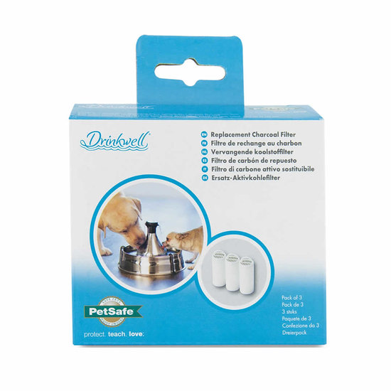 PetSafe® Drinkwell 360 drinkfontein navulling koolstoffilters (3 stuks)