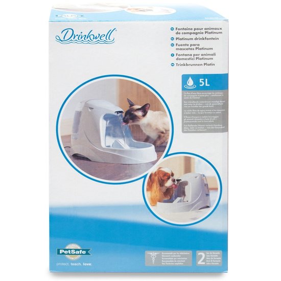 PetSafe® Drinkwell® Platinum drinkfontein 5 liter