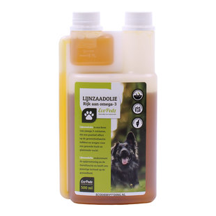 Lijnzaadolie voor honden 500 ml