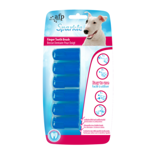 tandenborstel voor honden (6 stuks)