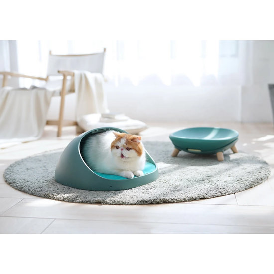PETLUX 4-in 1 Design kattenmand (groen)