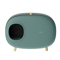 PETLUX design kattenbak met lade (groen)