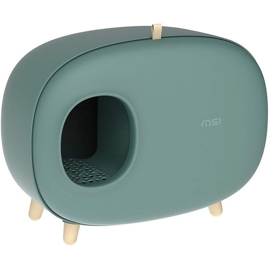 PETLUX design kattenbak met lade (groen)
