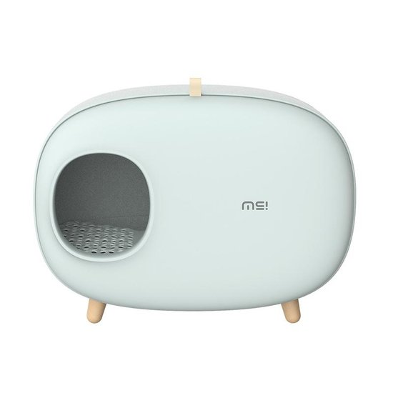 PETLUX design kattenbak met lade (mintgroen)