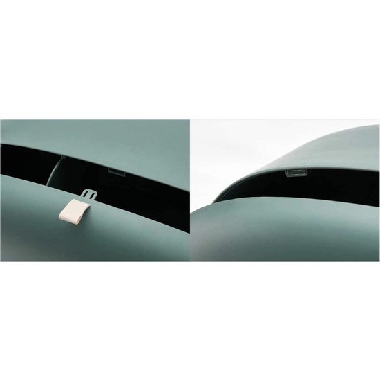 PETLUX design kattenbak met lade (wit)