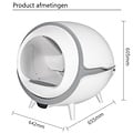 PETLUX automatische kattenbak met UV sterilisator