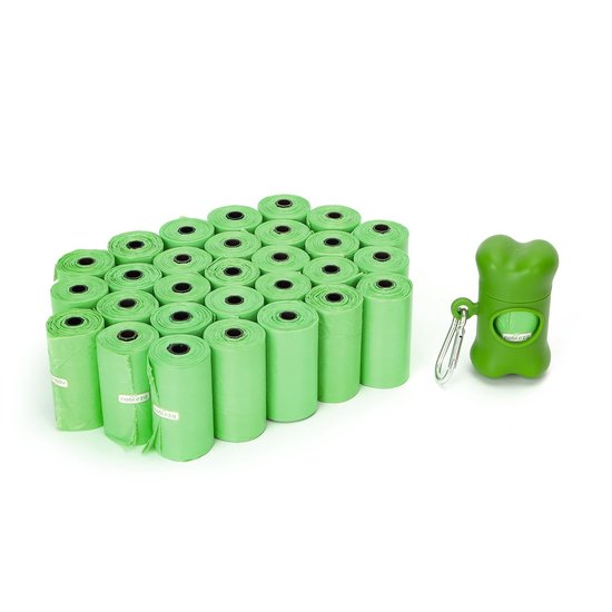 Nobleza poepzakjes 450 stuks met dispenser